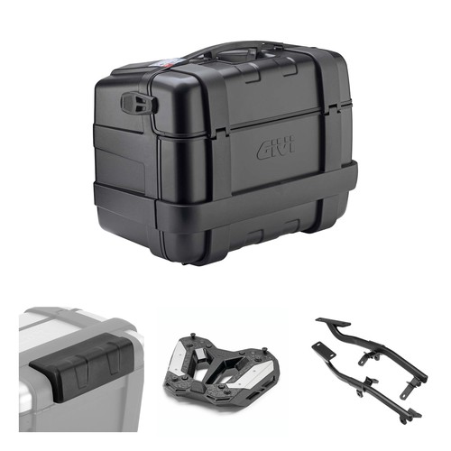 Kit coffre givi - coffre, noir