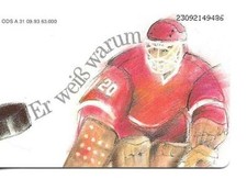 RARE / PHONE CARD - ICE HOCKEY MATCH ICE / PHONECARD TELEFKARTE
