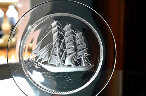 Lalique france assiette en - assiette,