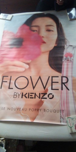 Affiche parfum 120x170 flower - affiche,