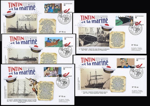 Fdc belgique tintin - 5, et
