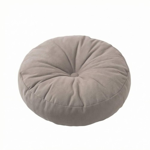 Coussin rond doux pouf - pouf,