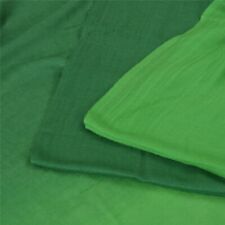 Écharpe châle sanskriti longue étole deux nuances pure laine chaude et douce ...