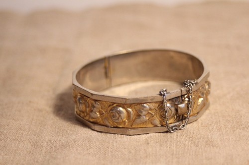 Ancien bracelet jonc métal