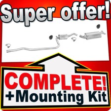 Échappement pour FORD FIESTA MK3 1.1 50CH 1.3 60CH 1991-1997 Silencieux