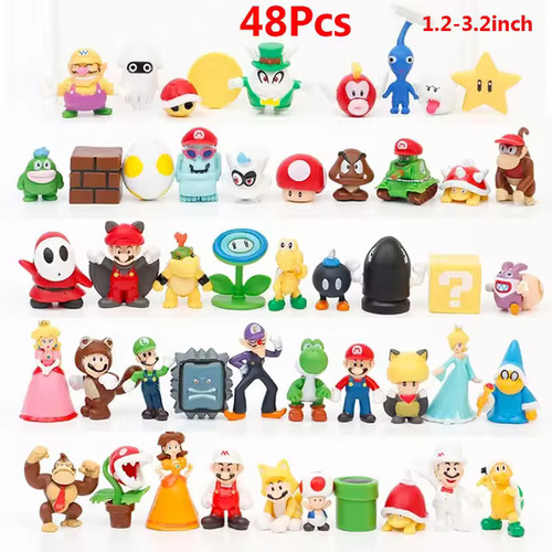Figurines super mario - super,