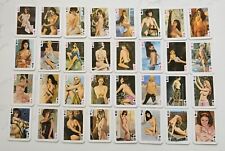 Mini-jeu de 32 cartes érotiques vintage Collection. " Miss Monde "