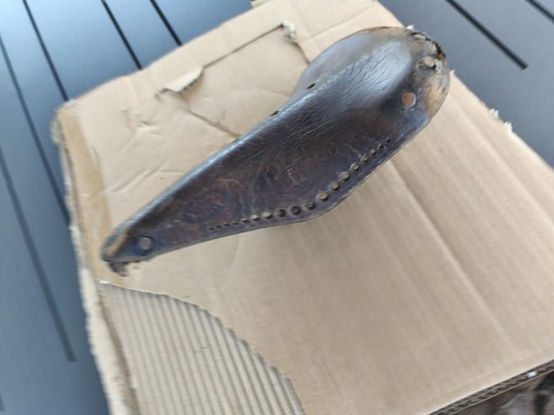 Selle vélo ancienne - selle, course