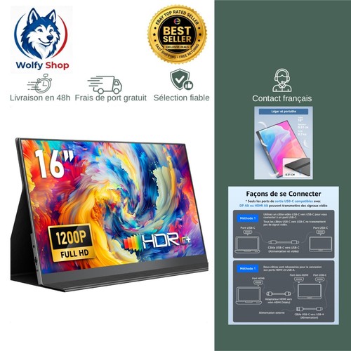 Yodoit écran portable fhd - yodoit,
