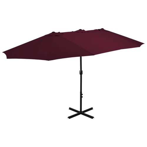 Garden parasol with - with, aluminum