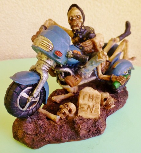 Dead bikers skeleton - bikers,