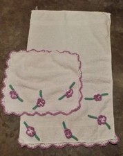 VINTAGE PURPLE HAND EMBROIDERY