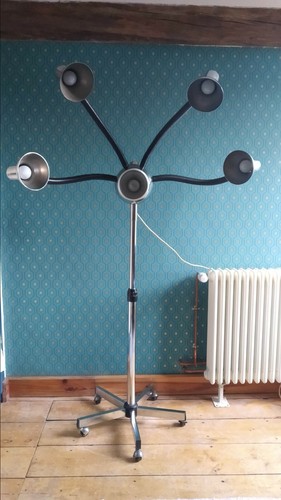 Rare and old - hairdresser, lamp