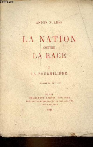 Nation contre race - la,