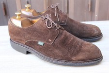 CHAUSSURE PARABOOT "ARLES" DERBIES DAIM  10  / 44 TRES BON ETAT MEN'S SHOES