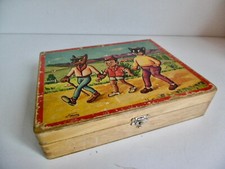 ANCIEN JEU DE CUBES EN BOIS