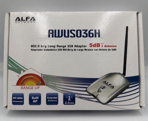 Alfa network awus036h - awus036h, 802.11