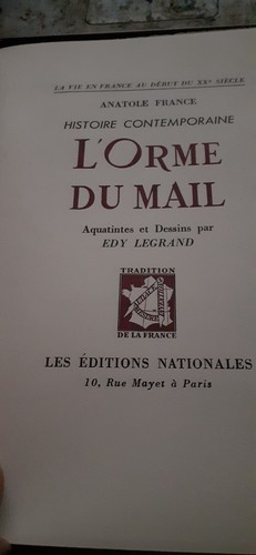Orme mail anatole france - du,
