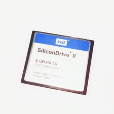 SiliconDrive WD PATA 4GB COMPACT FLASH CF CARD SSD-C04GI-4525