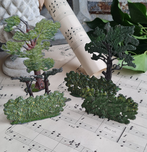 Ancien lot arbres en - arbres, plomb