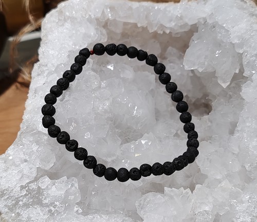 Bracelet pierre lave - en,