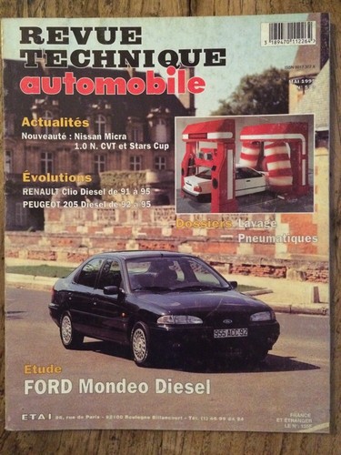 Revue technique automobile - revue,