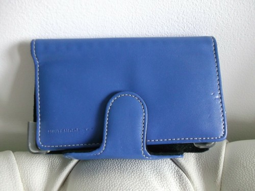 Housse pochette sacoche bleue