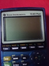 TEXAS INSTRUMENTS  TI-83 PLUS