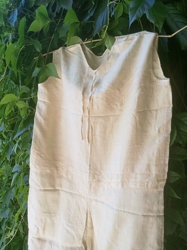 Robe enfant 1920 soie sauvage - robe,
