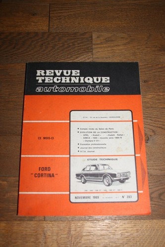 Revue technique automobile - revue,