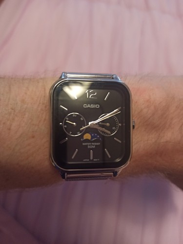 Casio mtp m305 phase lune - casio, mtp-m305