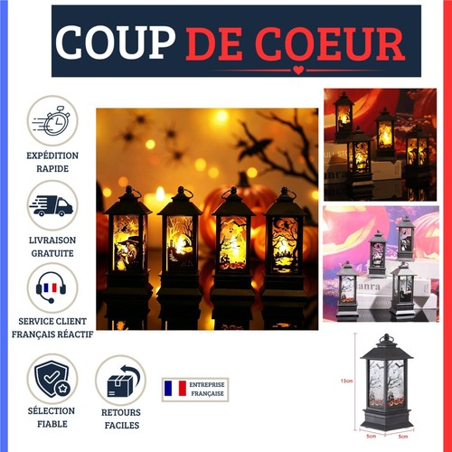 Lanternes led halloween - 4,
