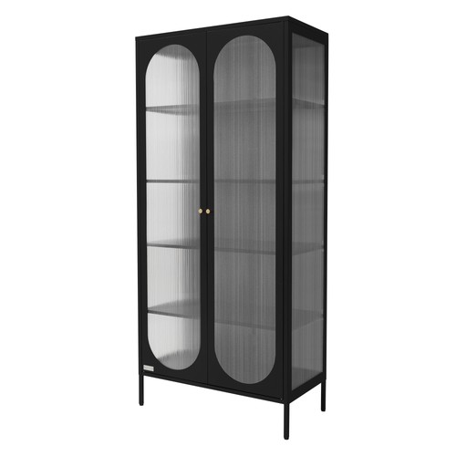Vitrine sur pied armoire haute