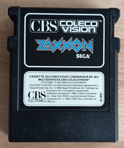 Cbs colecovision zaxxon - cbs,