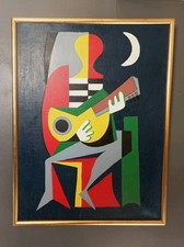 Tableau  Vintage . Personnage