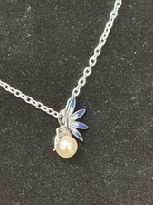 Tink Pearl Necklaces Silver