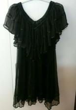 Sweewë robe/tunique noire