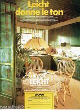ADVERTISEMENT ADVERTISING 106 1973 equipped kitchen light furniture