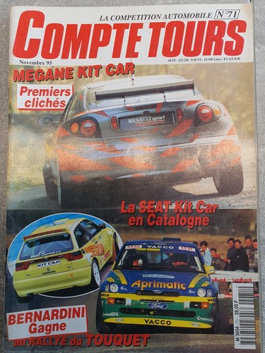 Revue compte tours - tours, 71