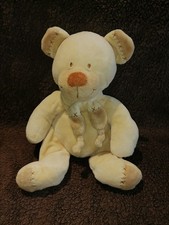 Doudou peluche ours beige