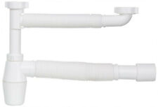 Évier Double Siphon Flexible