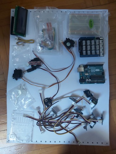 Kit arduino uno rev3 nombreux - kit,
