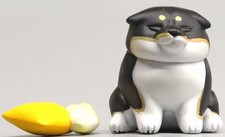 Mini figurine noire Animal