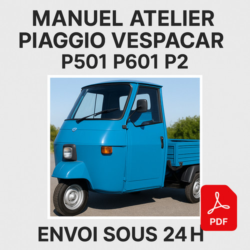 Manuel atelier piaggio - manuel,