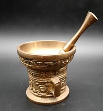 Ancien mortier BRONZE + PILON