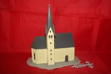 VILLAGE DE FRANCE HO MAQUETTE EGLISE TRAIN ELECTRIQUE