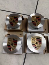Lot de 4 cache-moyeux Porsche