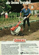 1986 advertising 0421 Yvan Béal motor farmer Iseki nice job