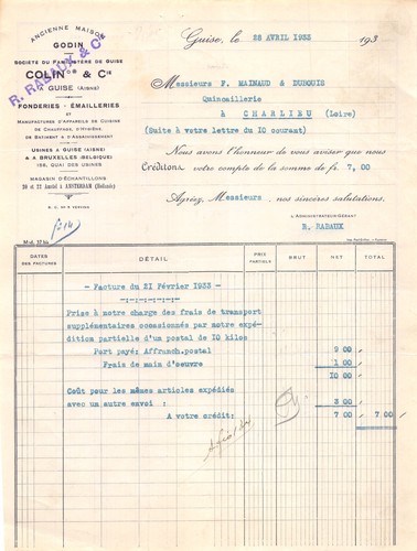 1933 ancienne maison godin - maison,