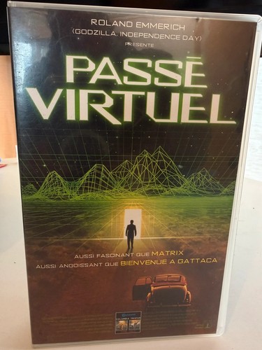 Cassette vhs passé virtuel - vhs,